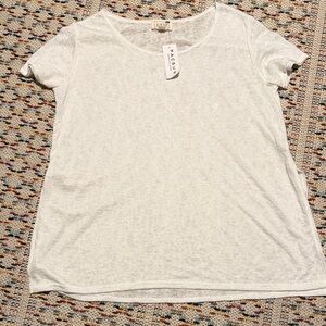 La Hearts White Short Sleeve Tee